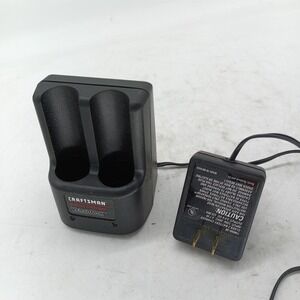 Craftsman VersaPak 2 Port Charger 148000-08 3.6V Dual Battery Charging Dock a10